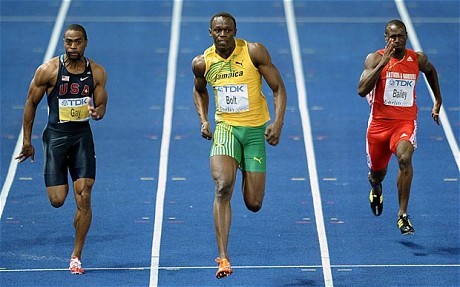 Sprinters have different physiques than distance runners.